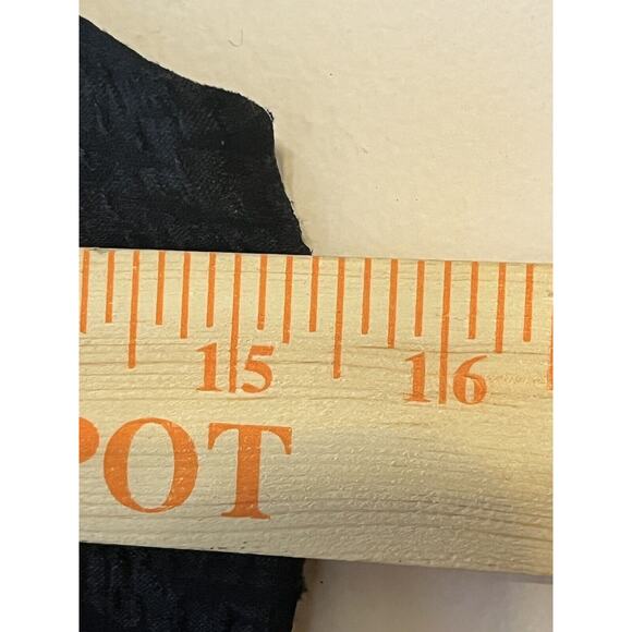 Helmut Lang Leather Accent Mini Tank Dress •2• Black Zippered Warped Suiting - Picture 9 of 14